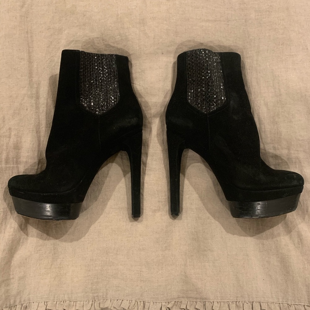 Rachel Zoe Audrey Platform Suede Bootie